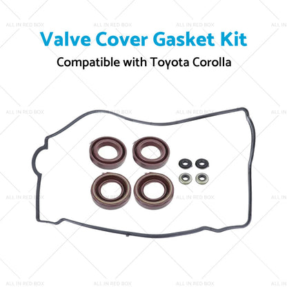 Valve Tappet Rocker Cover Gasket Suitable for Toyota Corolla AE92 AE102 AE112-1