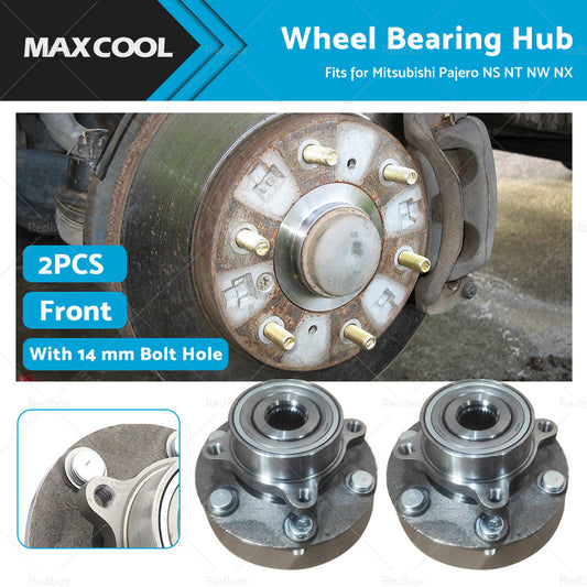Front Wheel Bearing Hub 14mm for Mitsubishi Pajero NS/NT/NW/NX 2006-2018