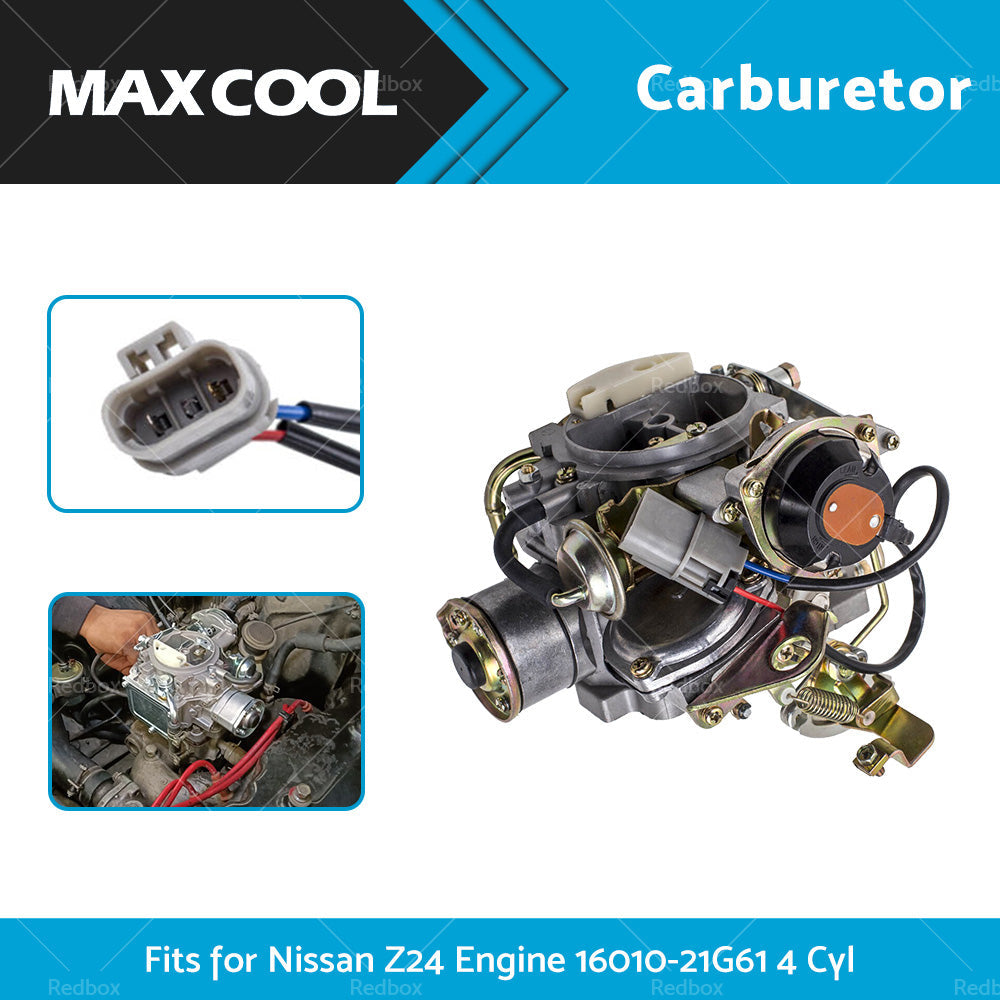 Carb Carburetor Fits For Nissan 720 Pickup 2. 4L Z24 Engine 16010-21G61 4 Cyl-1