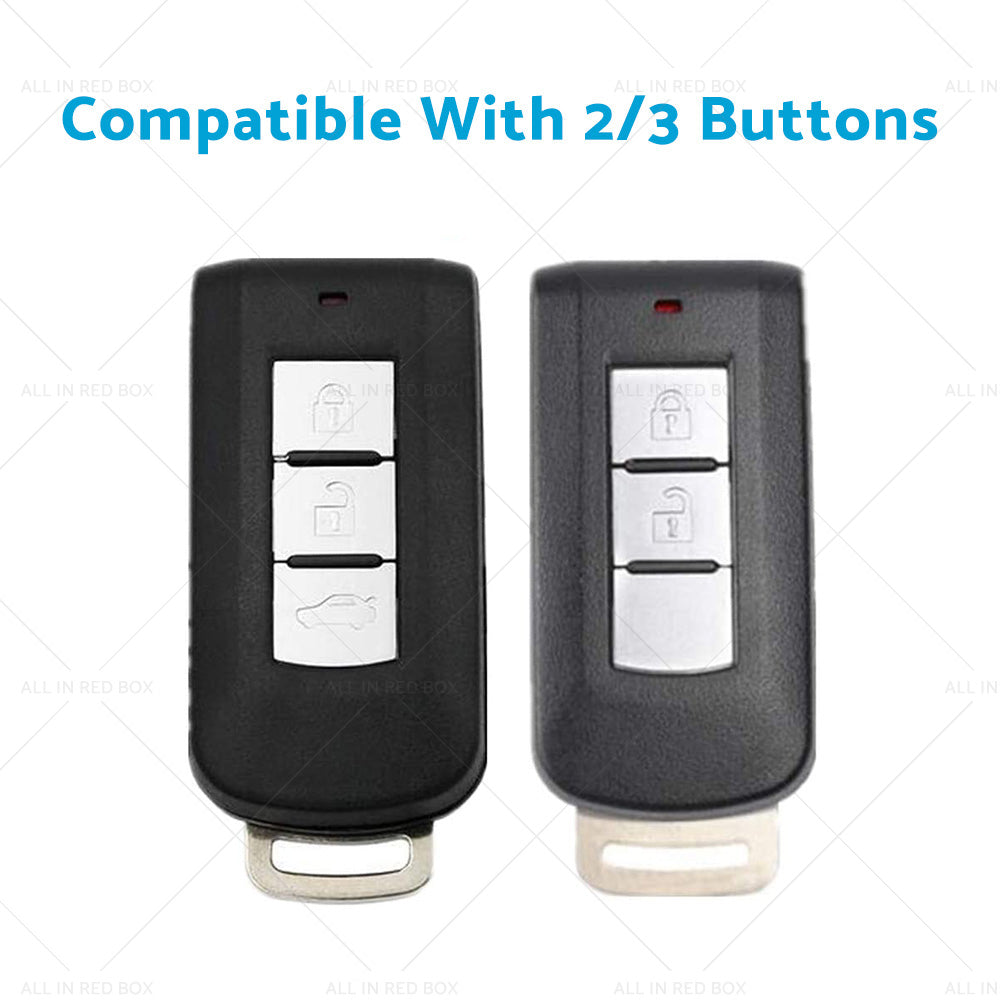 TPU Remote Key Fob Case Cover Shell Fits For Mitsubishi ASX Lancer-ex Outlander-1