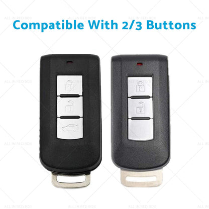 TPU Remote Key Fob Case Cover Shell Fits For Mitsubishi ASX Lancer-ex Outlander-1