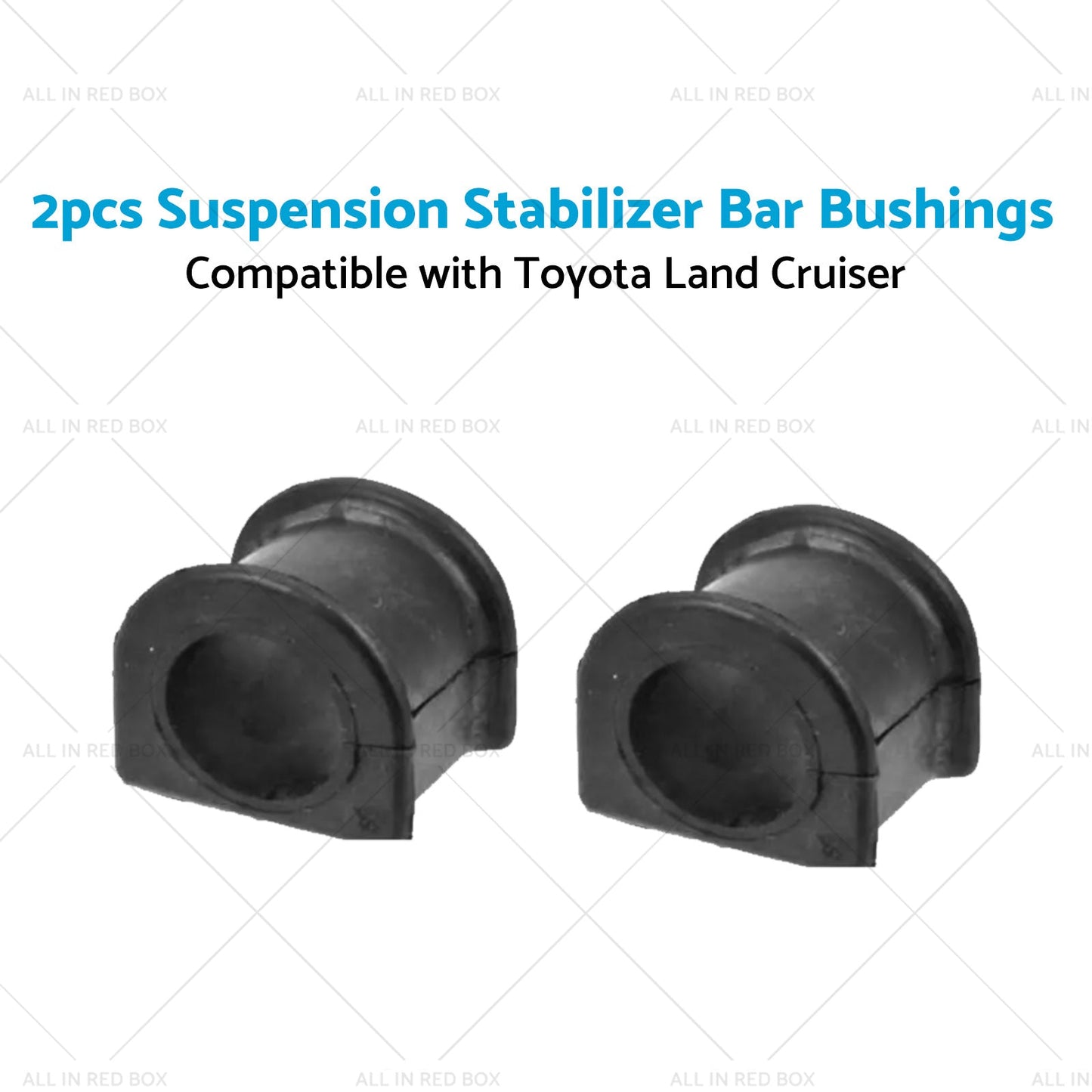 2PCS Suspension Stabilizer Bar Bushings Suitable for Toyota Land Cruiser 93-97-3