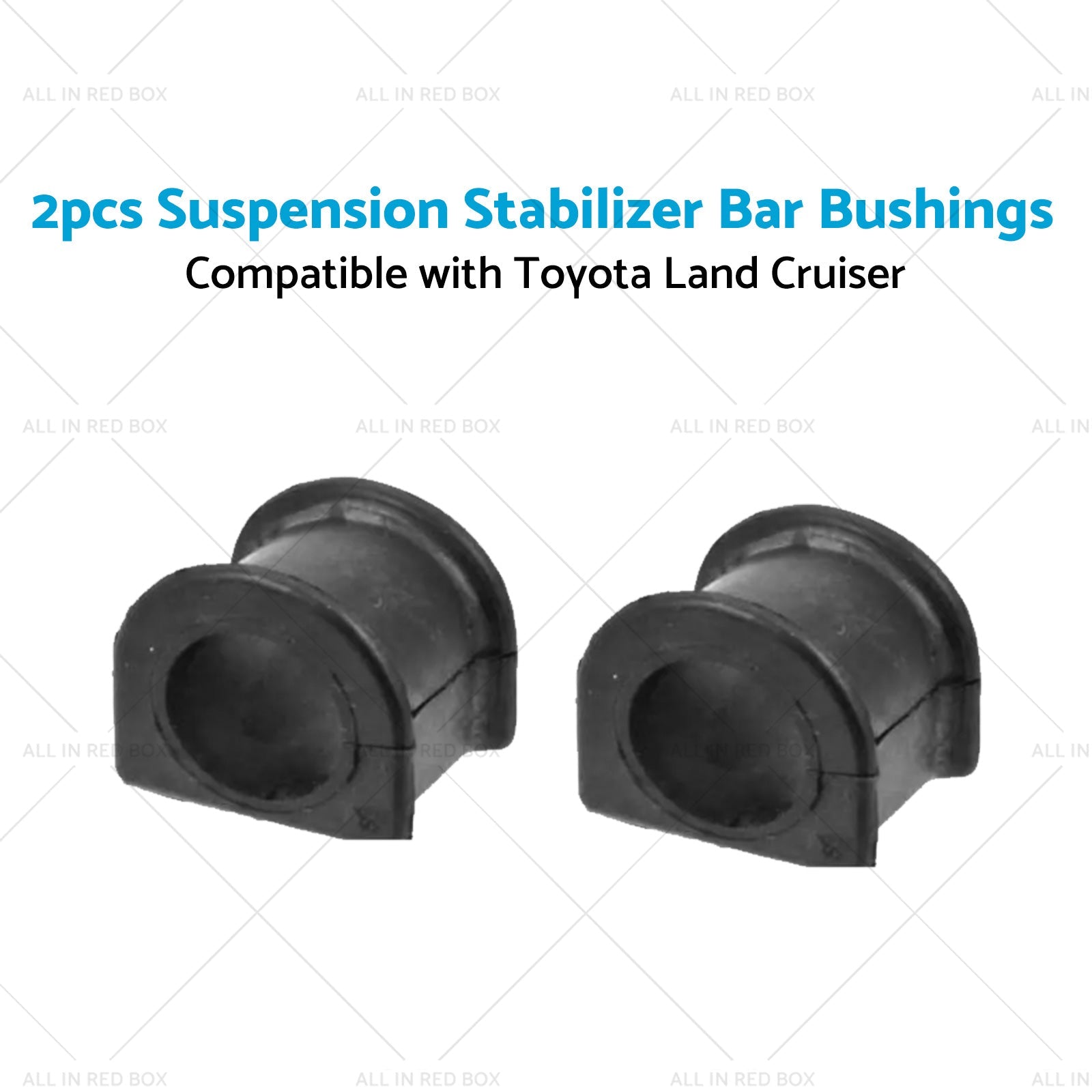 2PCS Suspension Stabilizer Bar Bushings Suitable for Toyota Land Cruiser 93-97-3