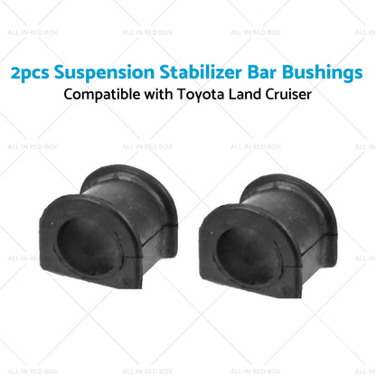 2PCS Suspension Stabilizer Bar Bushings Suitable for Toyota Land Cruiser 93-97-3