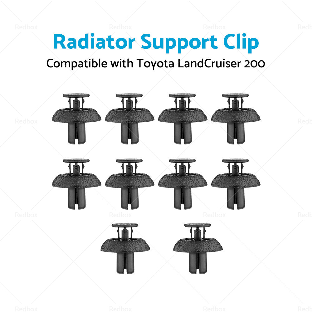 10x Suitable For Toyota LandCruiser 200 Engine Cover Clip Radiator Support Clip-1