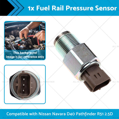 Fuel Rail Pressure Sensor Suitable for Nissan Navara D40 Pathfinder R51 2. 5D-1