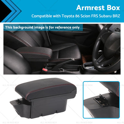 Centre Console Armrest Storage Box Suitable For Toyota 86 Subaru BRZ-0