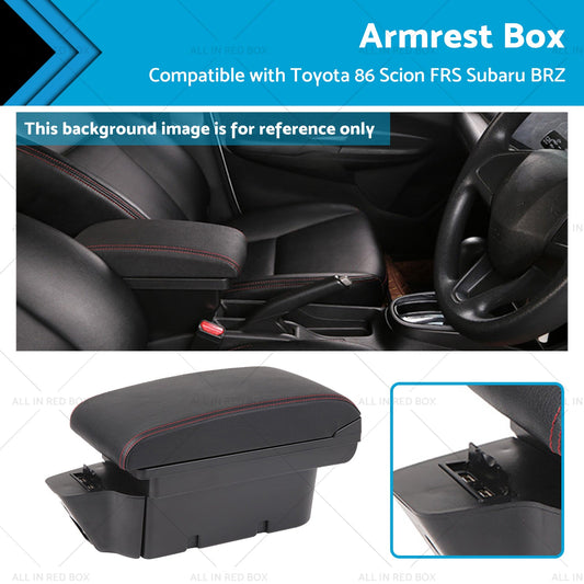 Centre Console Armrest Storage Box Suitable For Toyota 86 Subaru BRZ-0