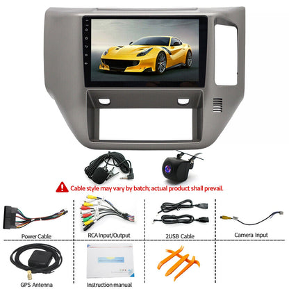 In-Dash Units Android 13 9'' Bluetooth Suitable For Nissan Patrol 2004-15 GU Y61-5