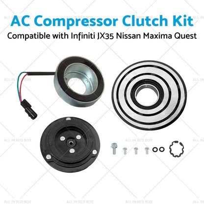 AC Compressor Clutch Kit Suitable For Infiniti JX35 Nissan Maxima 2009-2014 3. 5L-1