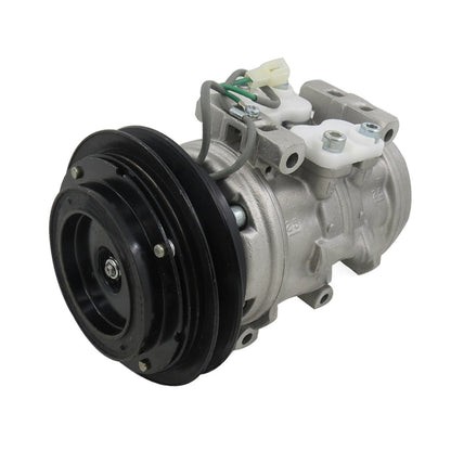 A/C AC Compressor with 1-Pulley Suitable for Toyota LandCruiser HJ60 80-89 4.0L-0