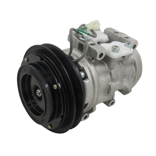 A/C AC Compressor with 1-Pulley Suitable for Toyota LandCruiser HJ60 80-89 4.0L-0