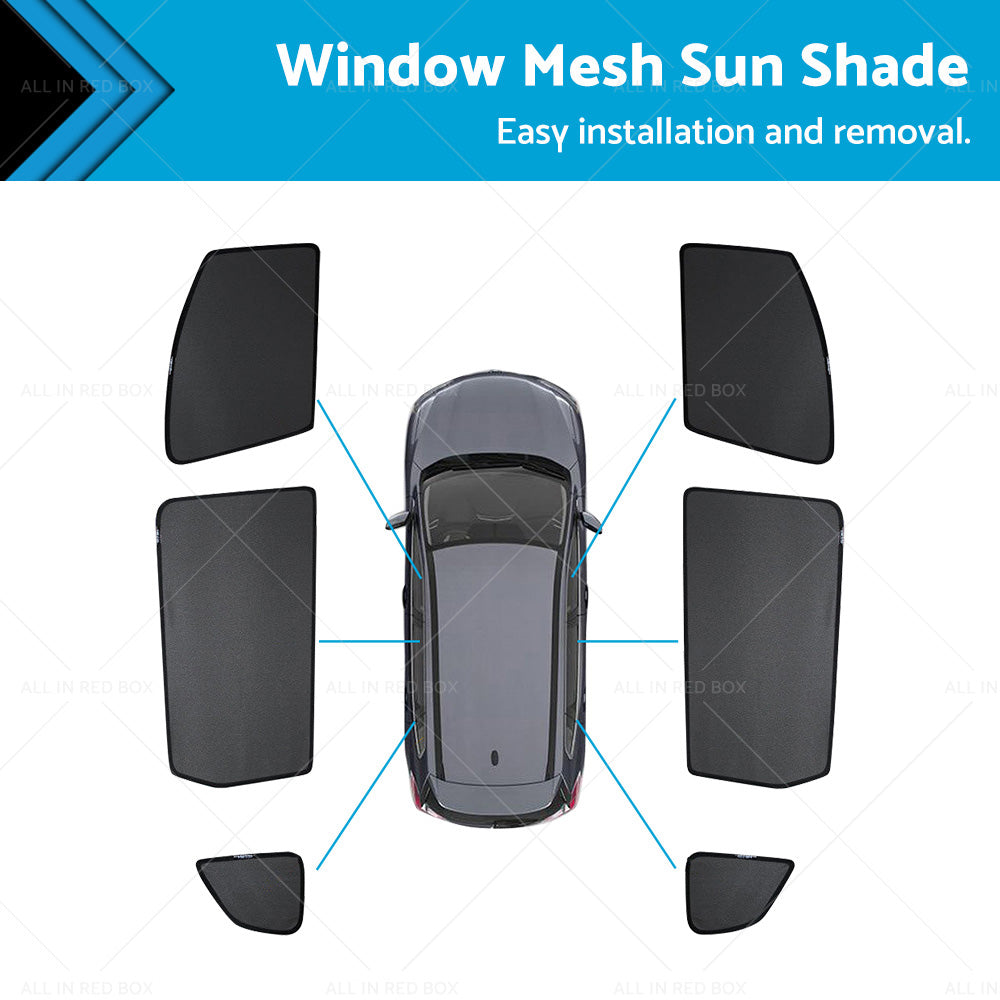 Car Window Sun Blind Shade Mesh Suitable For Nissan Xtrail X-trail 2013-2022-0