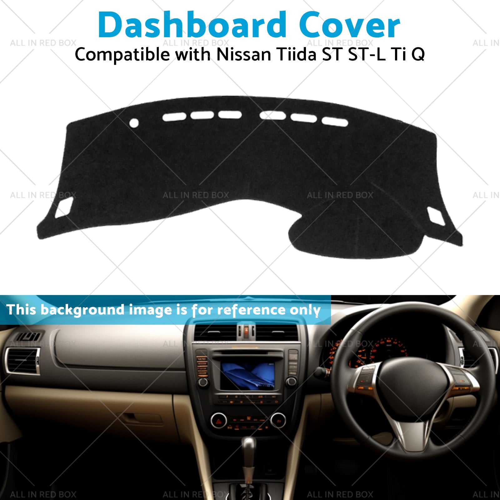 Dash Cover Mat Dashboard Pat Suitable For Nissan Tiida C12 13-23 Dashboard Pad-3