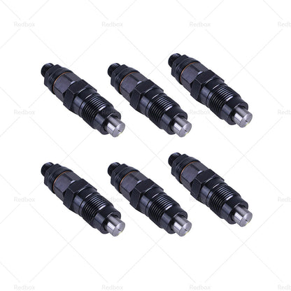 6X Diesel Fuel Injectors Suitable For Toyota HZJ105 HZJ75 HZJ78 HZJ79 4. 2L 1HZ-4