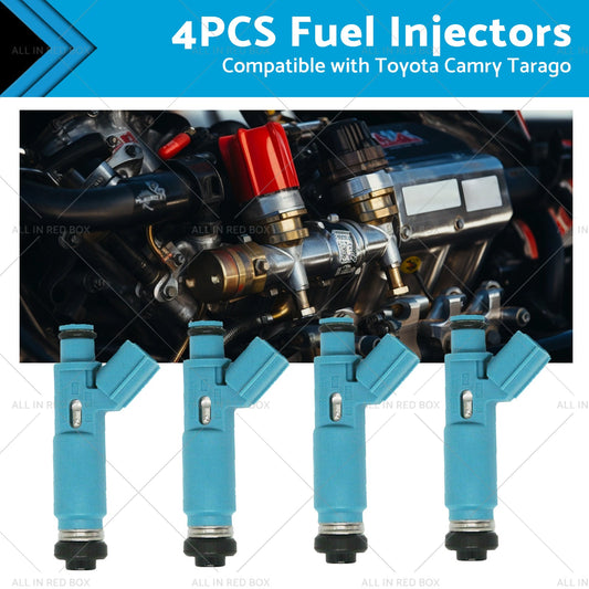 4PCS Fuel Injectors Suitable for Toyota Camry Tarago Avensis Verso 2AZ-FE 00-11-0