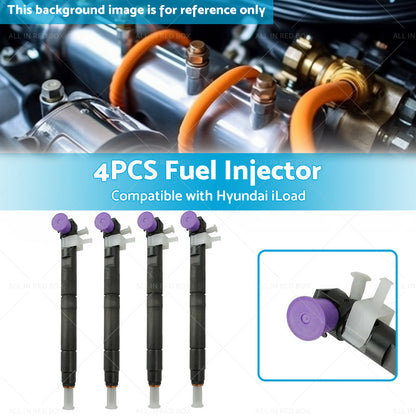 4PCS Diesel Fuel Injector Suitable for Hyundai iLoad 28236381-2