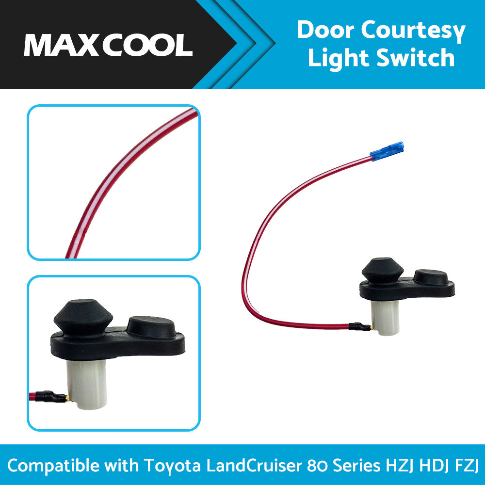 Door Courtesy Light Switch Suitable For Toyota LandCruiser 80 Series HZJ HDJ FZJ-4
