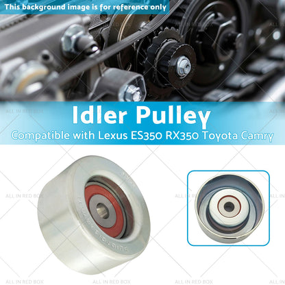 Idler Pulley Suitable for Lexus ES350 RX350 Toyota Camry 2007-2021 16604-31020-2