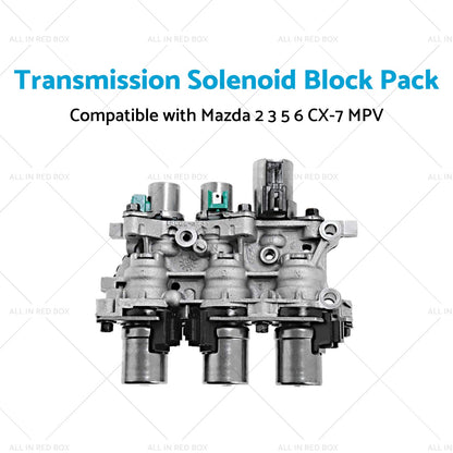 4F27-E Transmission Solenoid Block Pack Suitable For Mazda 2 3 5 6 CX-7 MPV-3