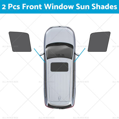 Front Rear Port Window Magnetic Mesh Sun Shade Suitable for Jeep Grand Cherokee-3