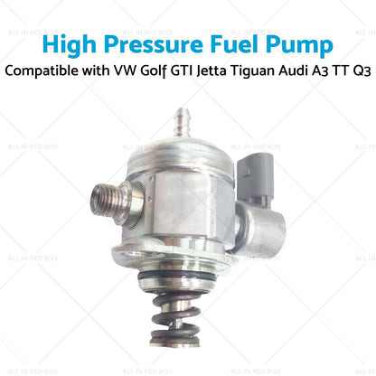 1x High Pressure Fuel Pump Suitable For VW Golf GTI Jetta Tiguan Audi A3 TT Q3
