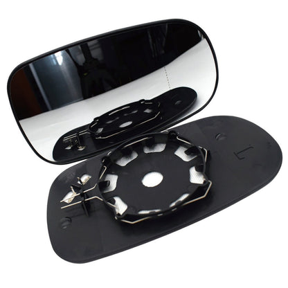 1 Pair Mirror Glass with Heated Left + Right Suitable for Saab 9-5 9-3 93 03-On-3