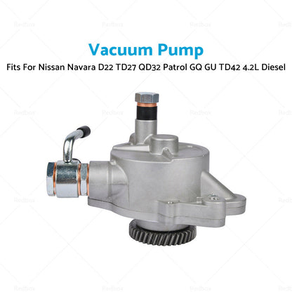 Vacuum Pump For Nissan Navara D22 TD27 QD32 Patrol GQ GU TD42 4. 2L Diesel-1