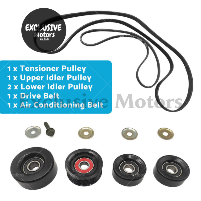 Belt Idler & Pulley Kit for Holden Commodore  LS1/LS2 V8 (1997-2006)