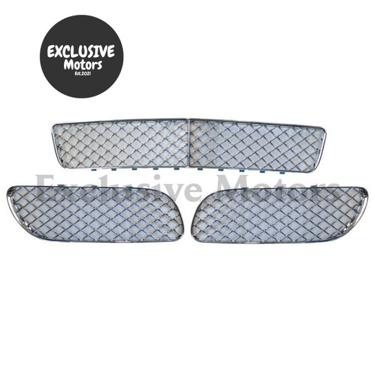 Bentley Continental GT & GTC Front Bumper Chrome Grill Set