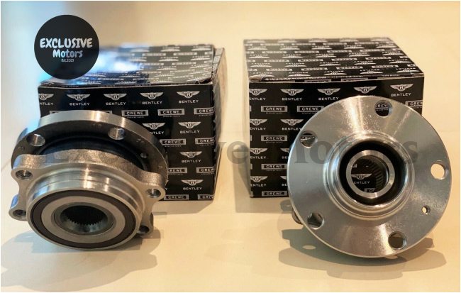 Bentley GT, GTC & Flying Spur Wheel Hub Bearing - Set of Two