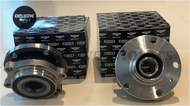 Bentley GT, GTC & Flying Spur Wheel Hub Bearing - Set of Two