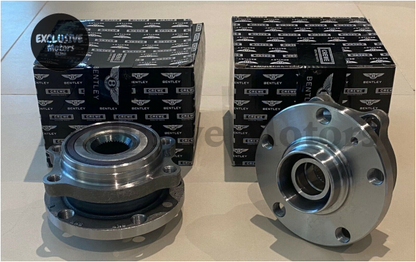 Bentley GT, GTC & Flying Spur Wheel Hub Bearing - Set of Two