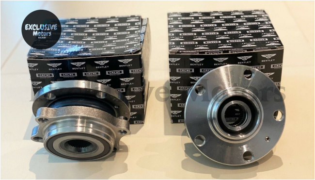 Bentley GT, GTC & Flying Spur Wheel Hub Bearing - Set of Two