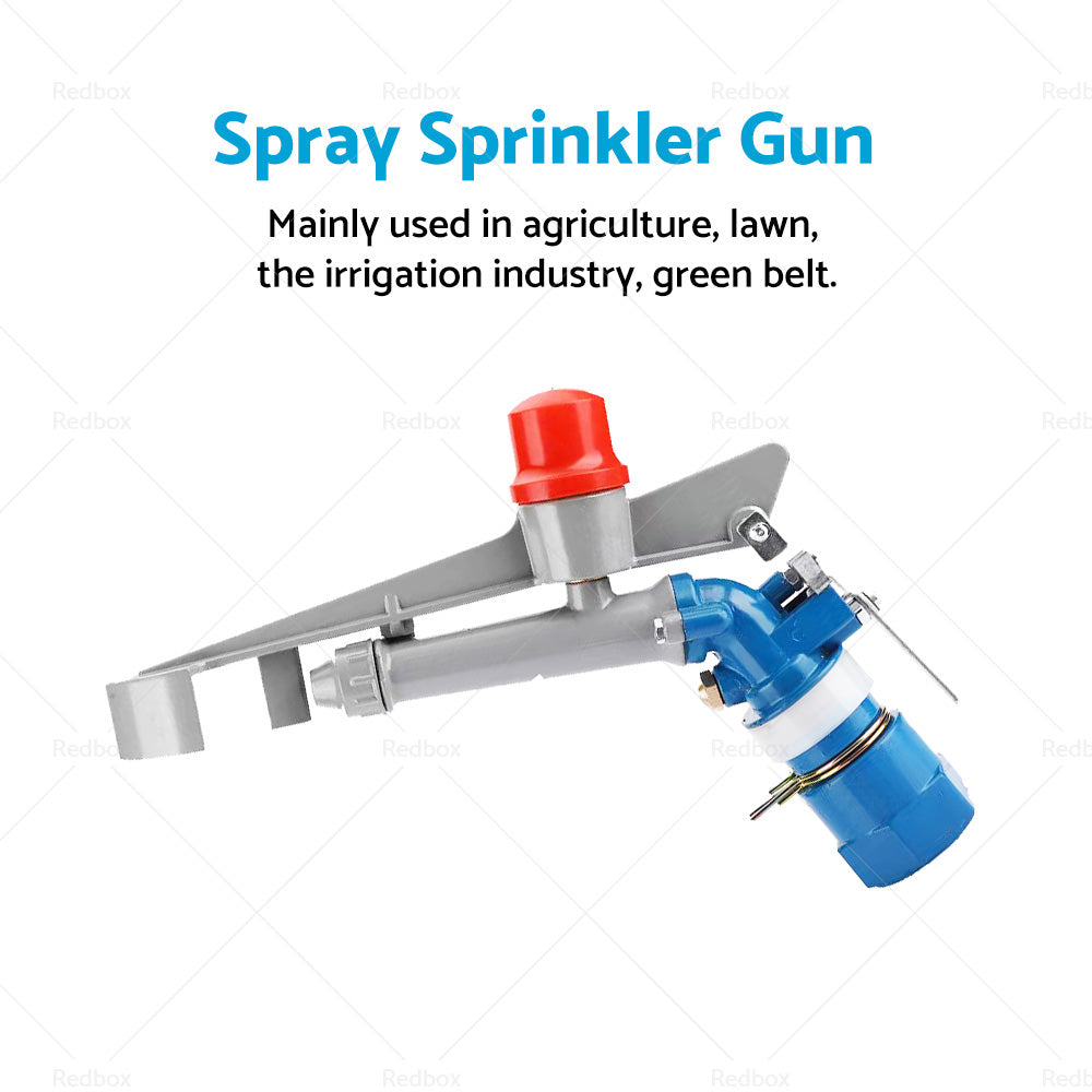 1'' Irrigation Spray Tool Sprinkler Large 360隆茫 Adjustable Impact Area Water-1