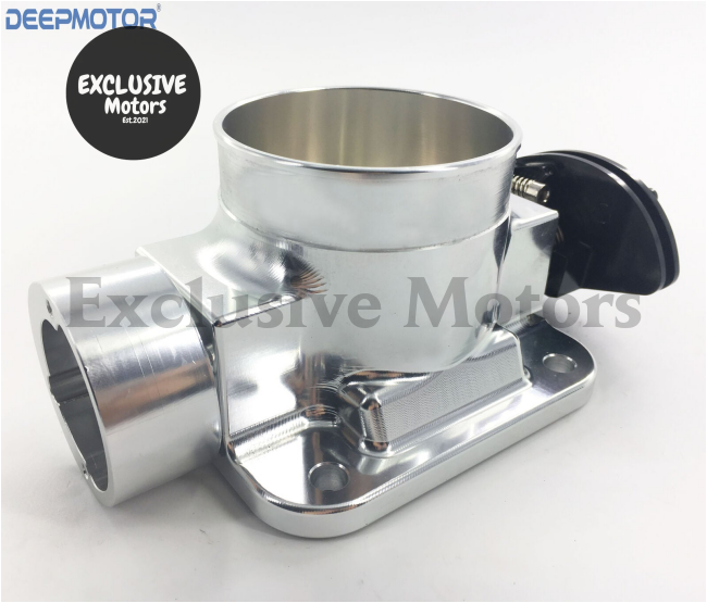 Billet Intake Manifold with Fuel Rail and 76mm Throttle Body for Nissan S13 SR20DET