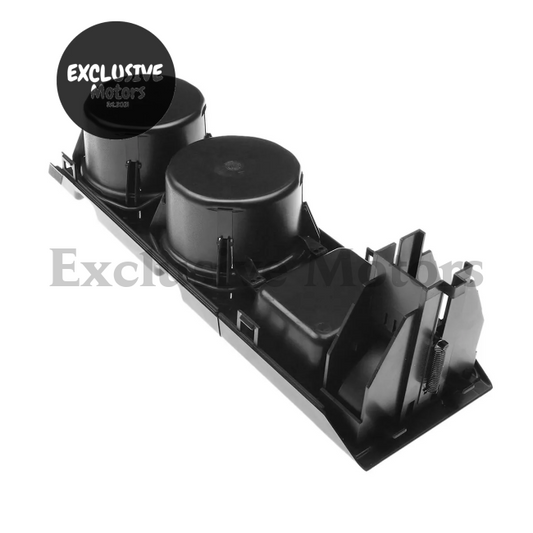 Black Dual Cup Holde For Bmw E46 3-Series 1998-2005