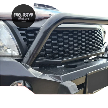 Black Front Mesh Grill For Toyota Hilux 2012-2014