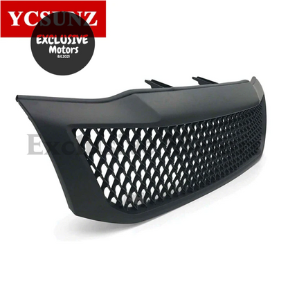 Black Front Mesh Grill For Toyota Hilux Vigo 2012-2014