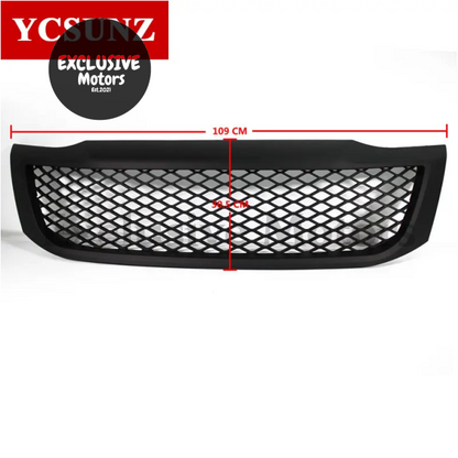 Black Front Mesh Grill For Toyota Hilux Vigo 2012-2014