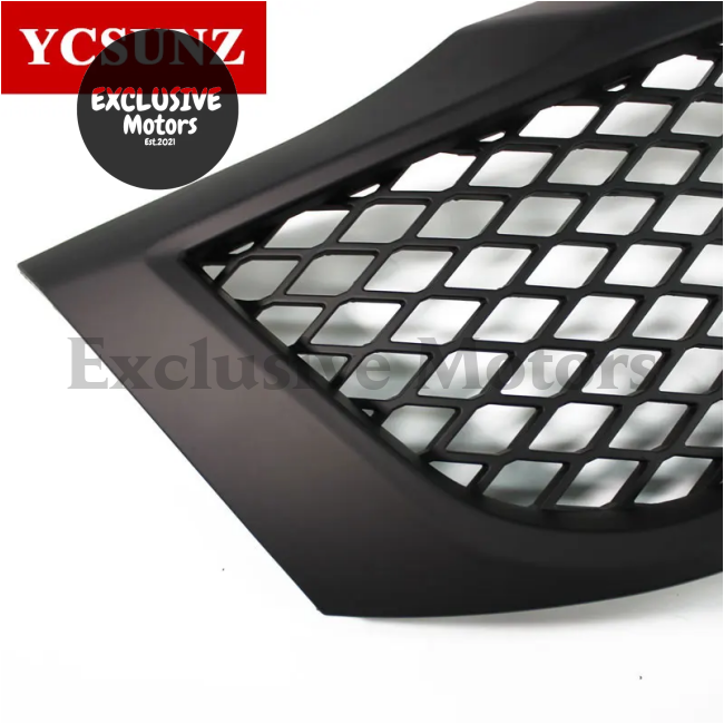 Black Front Mesh Grill For Toyota Hilux Vigo 2012-2014