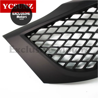 Black Front Mesh Grill For Toyota Hilux Vigo 2012-2014