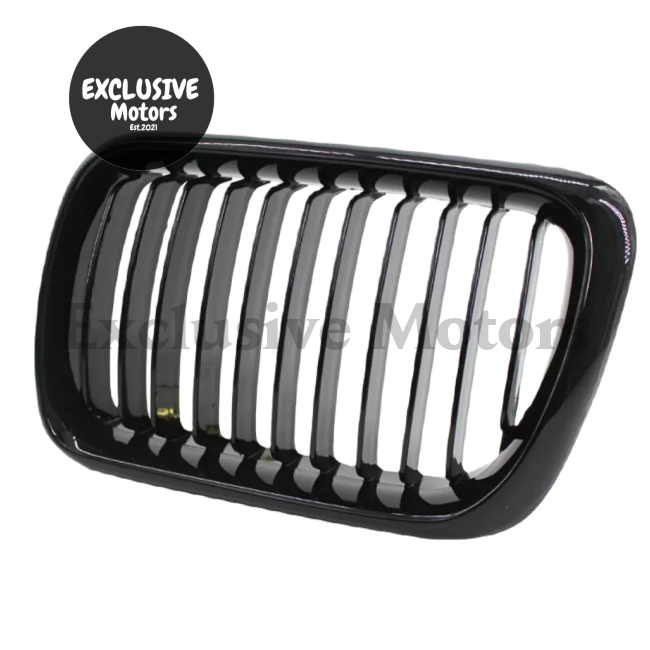 Black Hood Kidney Grilles For Bmw E36 1997-1999