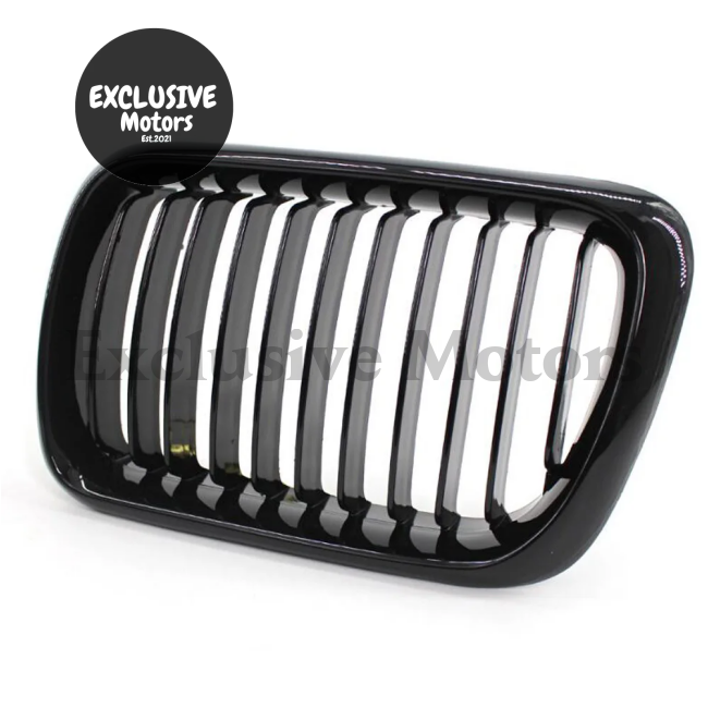 Black Hood Kidney Grilles For Bmw E36 1997-1999