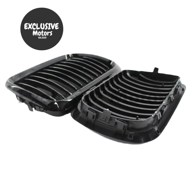 Black Hood Kidney Grilles For Bmw E36 1997-1999