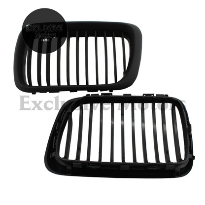 Black Hood Kidney Grilles For Bmw E36 1997-1999