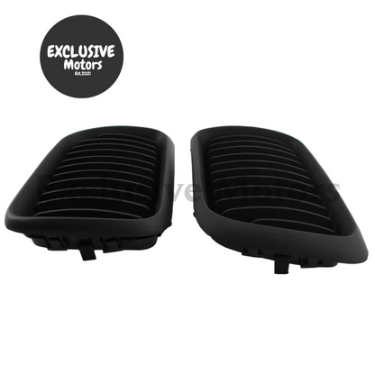 Black Hood Kidney Grilles For Bmw E36 1997-1999