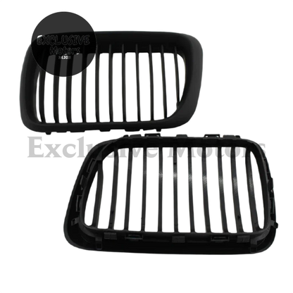 Black Hood Kidney Grilles For Bmw E36 1997-1999