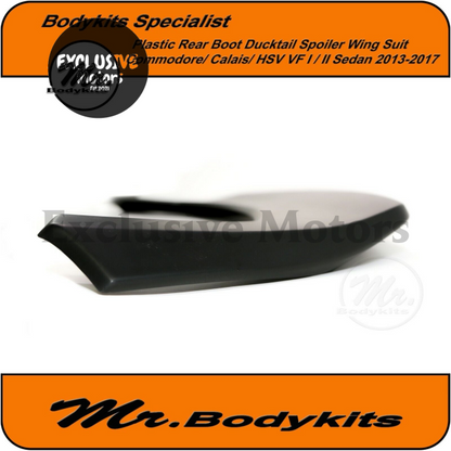 Boot Spoiler Ducktail for VF Holden Commodore/Calais