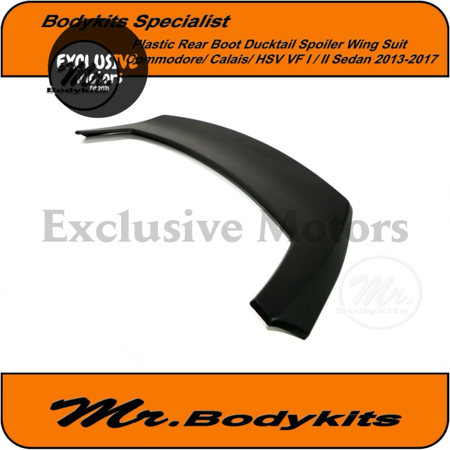 Boot Spoiler Ducktail for VF Holden Commodore/Calais